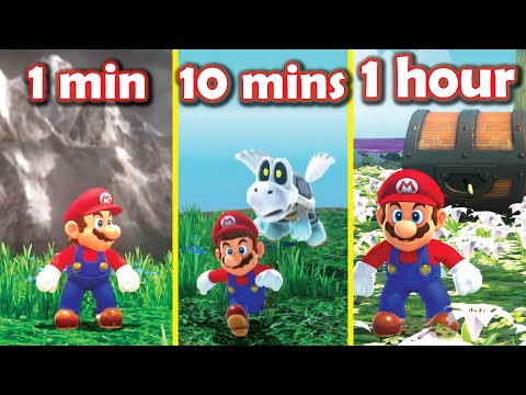 Creare un livello personalizzato di Mario Odyssey in 1 minuto, 10 minuti e 1 ora!
