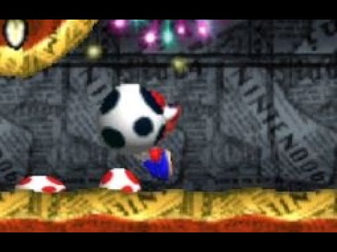 Yoshi Story 64 - Location Of Black  Yoshi on Torrential Maze