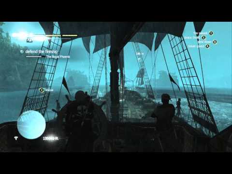 Assassin's Creed 4 Black Flag - Gameplay Walkthrough Part 28: The Fireship