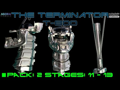 Stavba Terminator T-800 Agora Models - Pack: 2, Stages: 11-13 + Wash Weathering