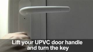 UPVC door - How to prevent burglary. Advice from Merseyside Police