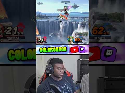 K.O. With Inkling at 60%?!? #shorts #supersmashbros