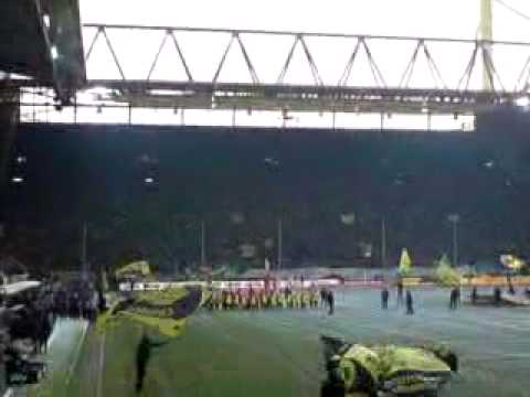 Borussia Dortmund vs. SC Freiburg 100 Jahre BVB Mannschaftsaufstellung 19.12.09
