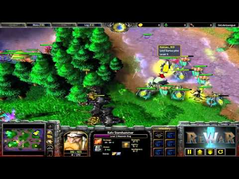 VG.Infi (HU) vs Forever_TED (UD) - Game 2 - WarCraft 3 gameplay - RN386