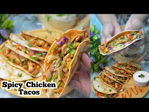 Chicken Tacos Recipe,Chicken Tacos Recipe Mexican,Quick Chicken Tacos Recipe,Easy Tacos Recipe
