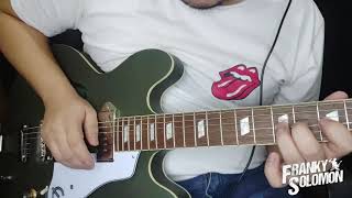 Video thumbnail for epiphone casino 2020 worn olive drab review by Francis Solomon