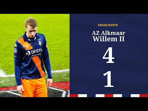  AZ Alkmaar Zaanstreek 4-1 Willem II Tilburg