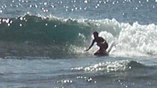preview picture of video 'Bodyboard Yeray - Fuencaliente  Surf zone  xD'
