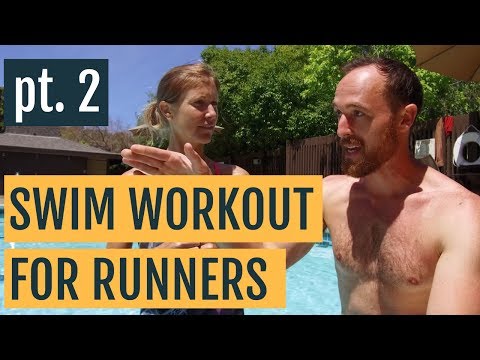 Cross Training Swimming Workout For Runners Part 2 | 3 Swim Workouts To Improve Your Run thumbnail