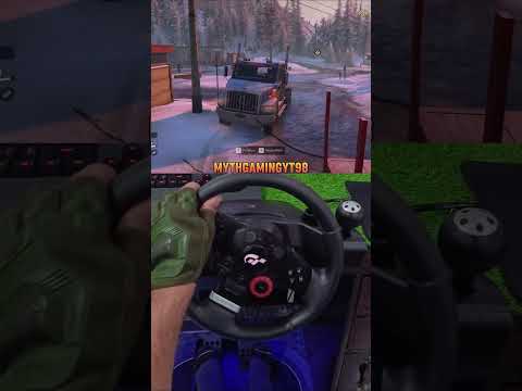 Realistic offroad game snowrunner part 30 #shorts #snowrunner #offroad #viral #trending #foryou