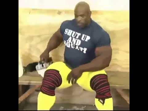 @RonnieColeman8 'shut up and squat' #bodybuilding #motivation #workout #mrolympia #ronniecoleman