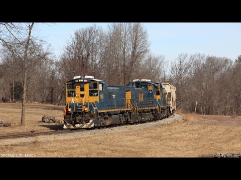 Restored railroad: Grafton & Upton Railroad's restored rail line - 3/10/2023
