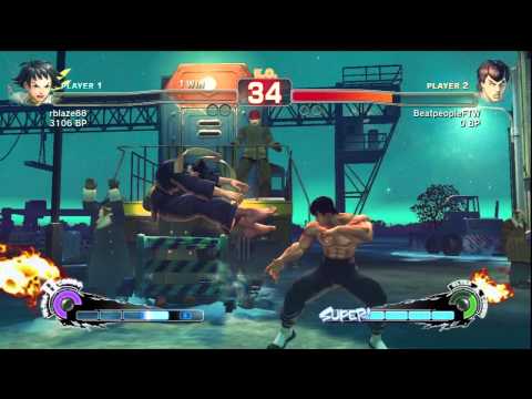 SSF4 Rblaze88 (Makoto) Vs beatpeopleFTW (Fei Long)