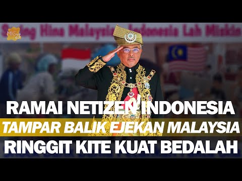 NETIZEN MALAYSIA KAGET ORANG INDONESIA RAMAI-RAMAI TAMPAR BALIK YANG EJEK INDONESIA MISKIN