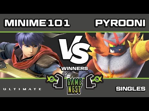 Game Nest Smash It Up: Minime101 (Ike) vs Pyrooni (Incineroar/Hero) - Winners Round 1