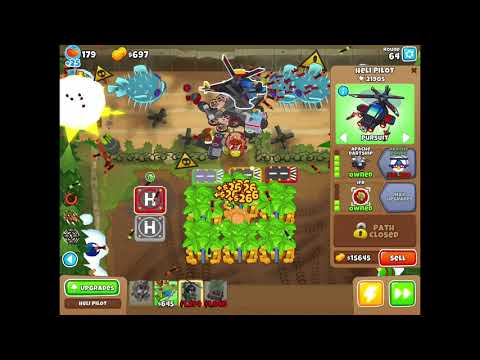 BloonsTD6 Daily Challenge - Air Force by Goldengiants 100 Rounds 12/27/2020