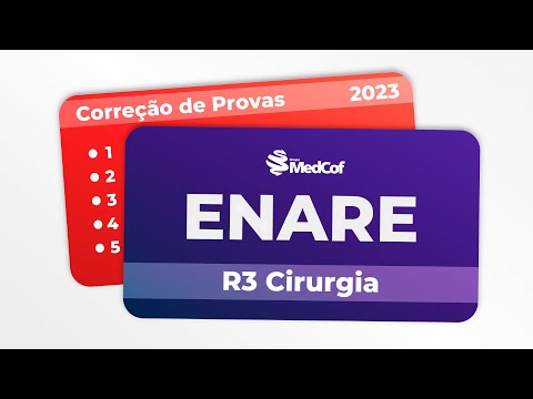 CORREÇÃO PROVA RESIDÊNCIA MÉDICA - ENARE 2023 R3 CIRURGIA