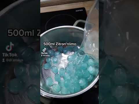 Delicious ice candy liqueur