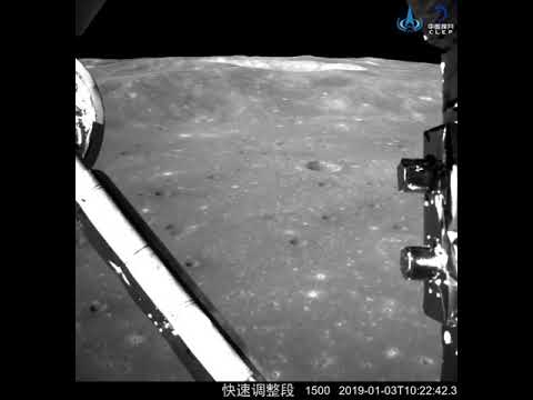 Chang'e-4 descent and landing - lunar farside [Jan 2, 2019]