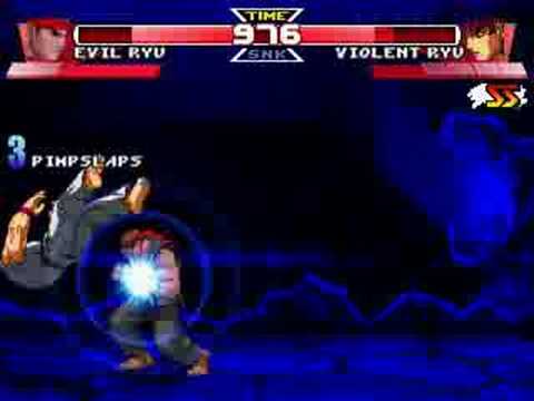 Evil Ryu (me) vs. Violent Ryu