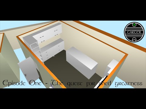 Episode One - The quest for shed greatness. Shed\workshop tour. The starting point.