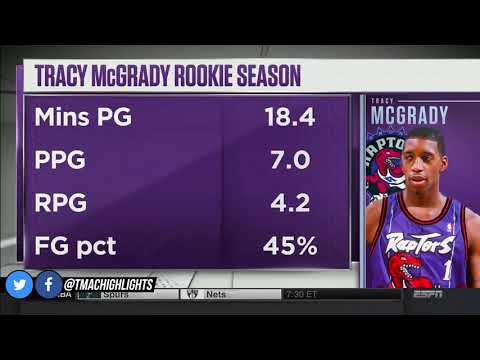 Tracy McGrady Talks About How Tough His Rookie Year Was (01.17.2018)
