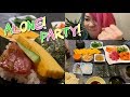 Hand-rolled sushi party alone