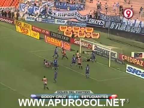Godoy Cruz vs Estudiantes de la Plata (2-1) Torneo Inicial 2013 Fecha 16