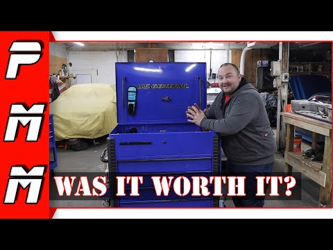 I upgraded and modded my tool box! Harbor Freight 34in Full Bank Service Cart | US General