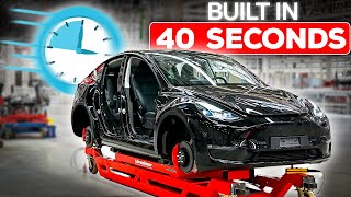 New Tesla Factory Takes Only 40 Seconds!