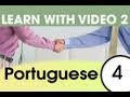 Learn Brazilian Portuguese with Video - Top 20 Portuguese Verbs