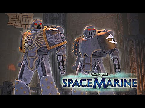 Two Carcharodons against a horde of xenos | Warhammer 40,000: Space Marine, Augmented Mod