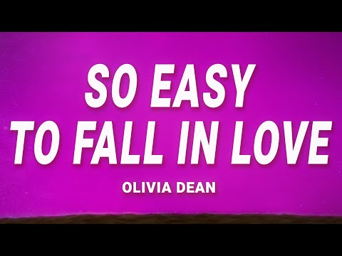 Olivia Dean - So Easy (To Fall In Love) (Lyrics)