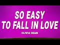 Olivia Dean - So Easy (To Fall In Love) (Lyrics)