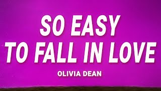 Download lagu Olivia Dean - So Easy (To Fall In Love) (Lyrics) mp3