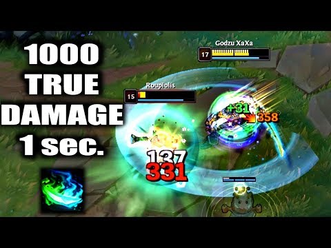 1000 TRUE DAMAGE IN 1 sec. | ON-HIT MASTER YI INSANE DAMAGE!!