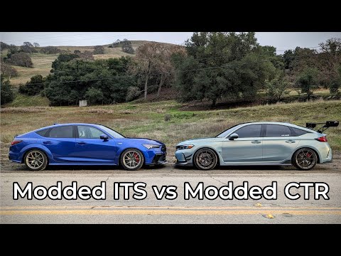 Modified Integra Type S vs Modified Civic Type R - Head to Head Review!