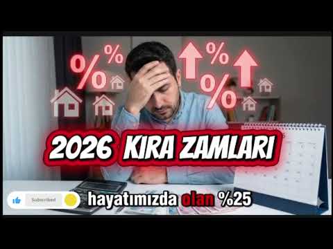 Ev Sahibi ve Kiracılar Dikkat: 2026 Kira Zammı Beklentisi ve TÜİK Gerçeği.