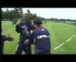 worldcup 1998 french team trains for brasil match & ronaldo