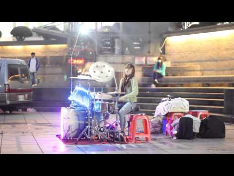 2014.03.09 爵士鼓 羅仕茹(羅小白) - The Fox