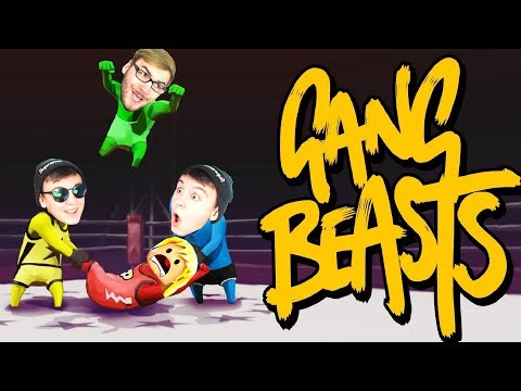 WE'RE BEATEN UP ISY?! - GANG BEASTS [German/HD]