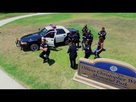 San Diego Police Department Running Man Challenge