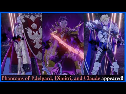 Edelgard, Dimitri and Claude react to their own Phantom - Fire Emblem Warriors Three Hopes