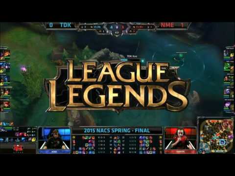♠ SEASON 5 ♠ || Enemy eSports vs Team Dragon Knights Game 2 Grand Finals NACS Spring 2015 NME vs TDK