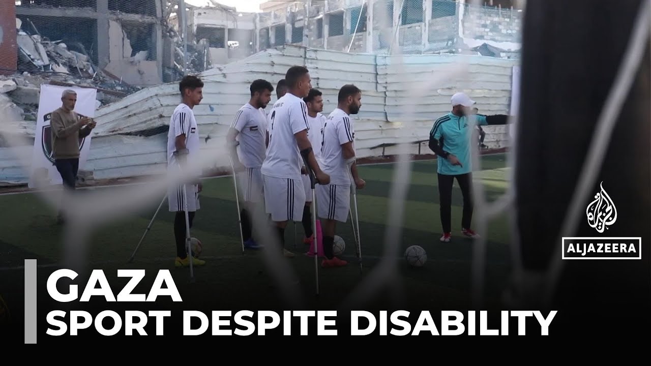 'Will power cannot be amputated': Injured Palestinians in Gaza form football team