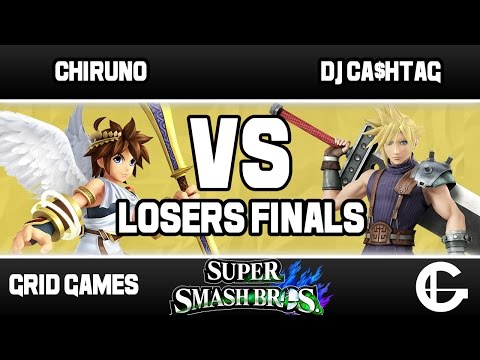 Chiruno (Pit) VS dj ca$htag (Cloud) | Grid Smash 4 BiWeekly Losers Finals