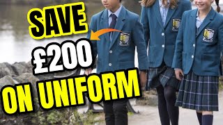 How To Save Money On School Uniform 👔🏫