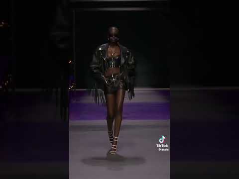 Adut Akech~ Versace Spring Summer 2022-2023