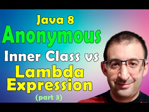 20 Java 8 Tutorial Anonymous Inner Class Vs Lambda Expression Part 3