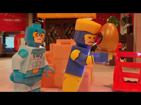 Blue and Gold! - LEGO Blender Animation